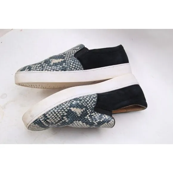 Vionic Splendid Midi Slip On Sneaker Casual Faux Snake Women's Shoes Sz 10