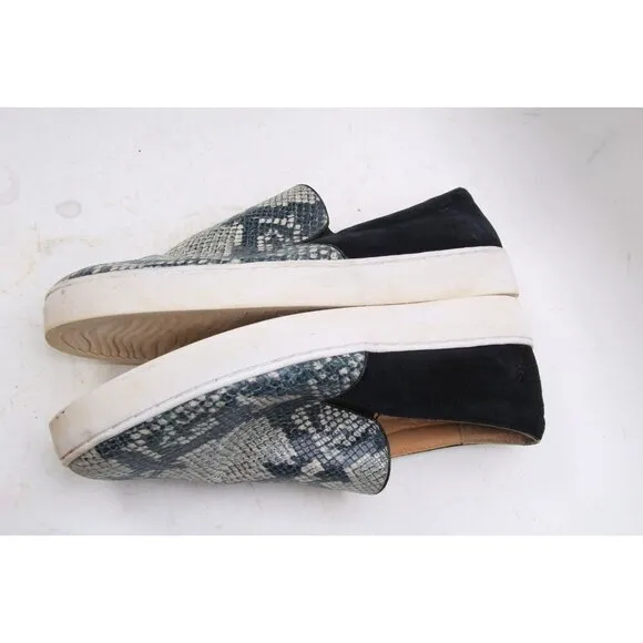 Vionic Splendid Midi Slip On Sneaker Casual Faux Snake Women's Shoes Sz 10