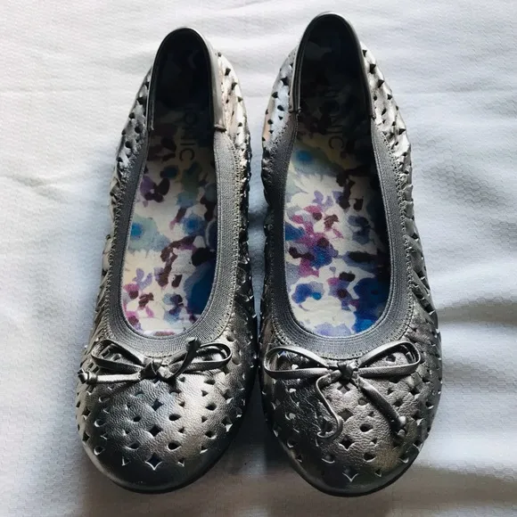 Vionic Women's Spark Surin Ballet Flat Pewter