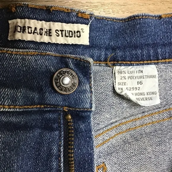 Vtg 80’s Jordache Mom Jeans Size Medium High Waist Dark Blue SEE BELOW