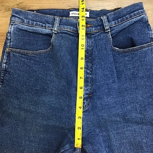 Vtg 80’s Jordache Mom Jeans Size Medium High Waist Dark Blue SEE BELOW