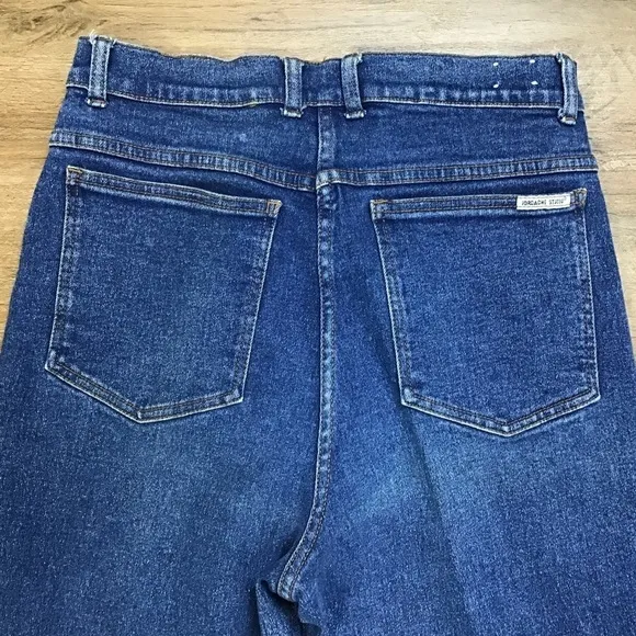 Vtg 80’s Jordache Mom Jeans Size Medium High Waist Dark Blue SEE BELOW