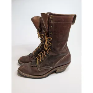 VTG Buffalo Boot Company (White’s) Logging Work Boots Made In USA Spokane Sz 5D