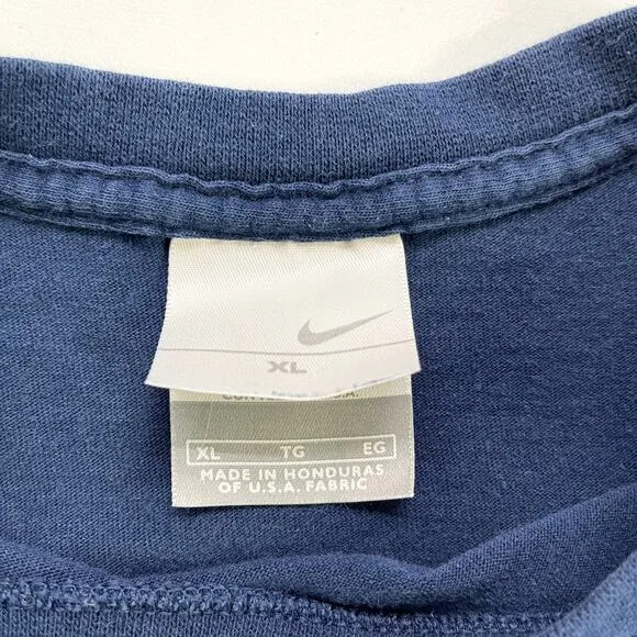 VTG Nike Silver Tag Mens XL Sneakerology 101 T-Shirt Sneakerhead Air Jordans Y2K