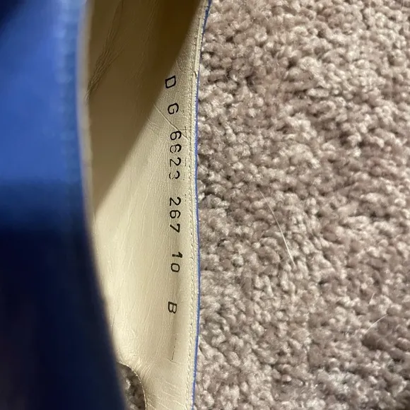 VTG Salvatore Ferragamo Women's Blue Slingback Shoes