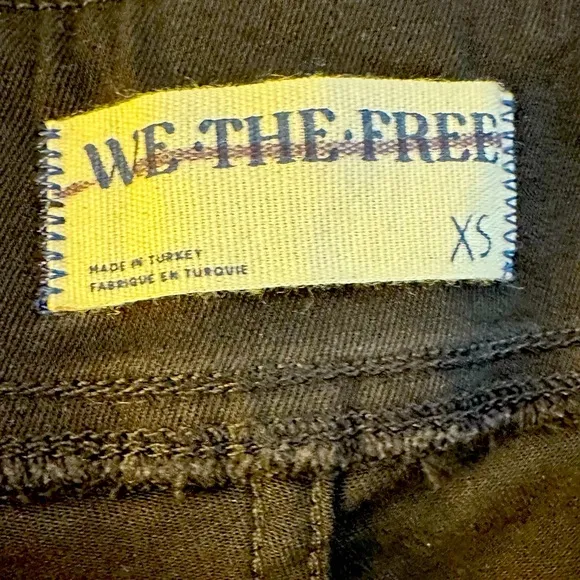We The Free In My Feelings Cropped Slim Flare Jeans Sz XS/S NWOT!