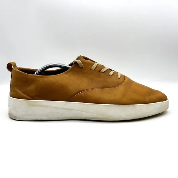 Wolf and Shepherd Cruise Lace Up Men's Size 11 Brown Leather Shoes Sneakers