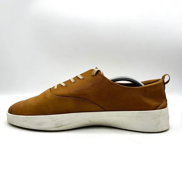 Wolf and Shepherd Cruise Lace Up Men's Size 11 Brown Leather Shoes Sneakers