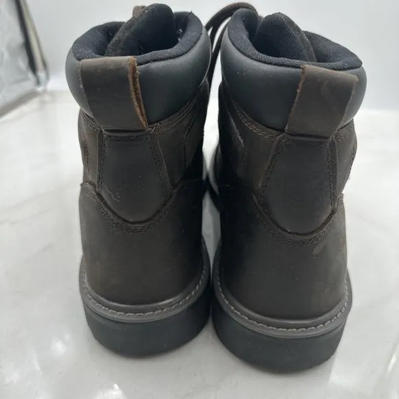 Wolverine Mens Brown ASTM F2413-18 Leather Mid Calf Lace Up Work Boots 13M