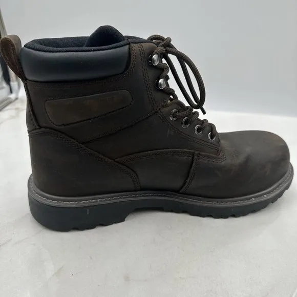 Wolverine Mens Brown ASTM F2413-18 Leather Mid Calf Lace Up Work Boots 13M