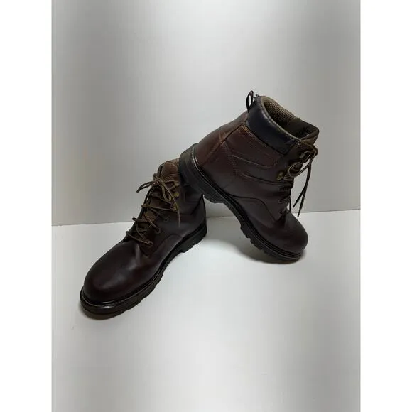 Wolverine Men’s Waterproof Leather Work Boots Sz 13M W0104 FLAWS