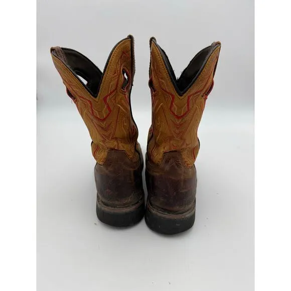 Wolverine Rancher Aztec WaterProof Steel Toe 10' Mens Brown Work Boots 12