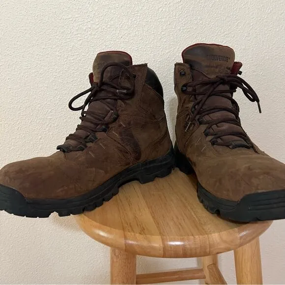 Wolverine W04417 Bonaventure brown suede work boots men’s 13