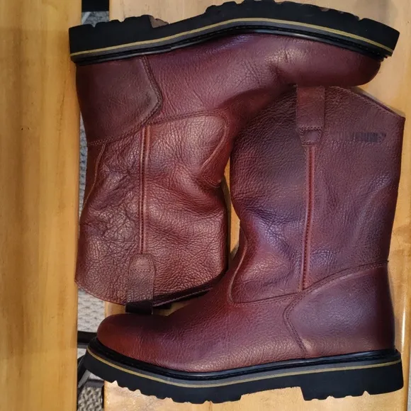 Wolverine Wellington work boots 3246 size 11.5 brown