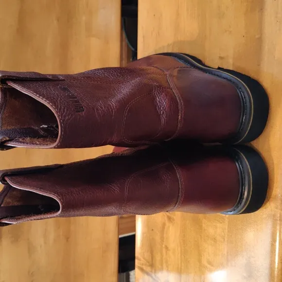 Wolverine Wellington work boots 3246 size 11.5 brown