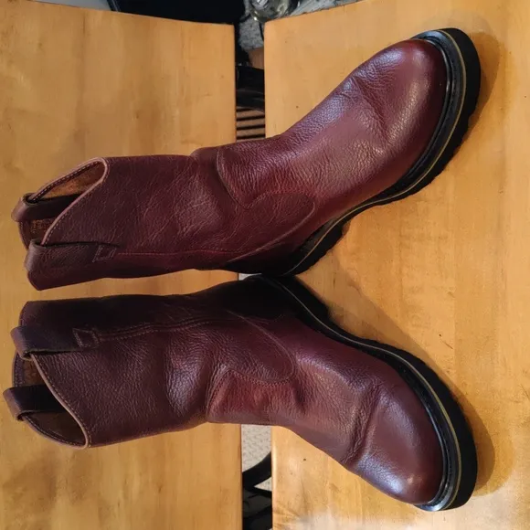 Wolverine Wellington work boots 3246 size 11.5 brown