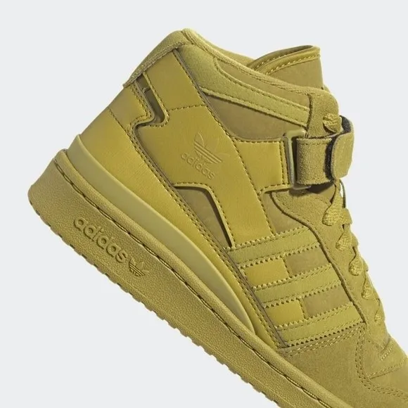 WOMEN'S Adidas Originals Forum Mid Pulse Olive GY9518