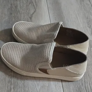Women's Beige Slip-On Shoes