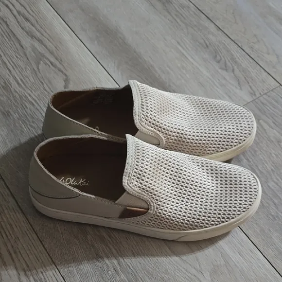 Women's Beige Slip-On Shoes