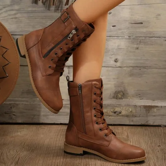 Women's Fashionable Outdoor Spring And Autumn Boots