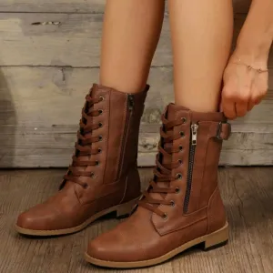 Women's Fashionable Outdoor Spring And Autumn Boots