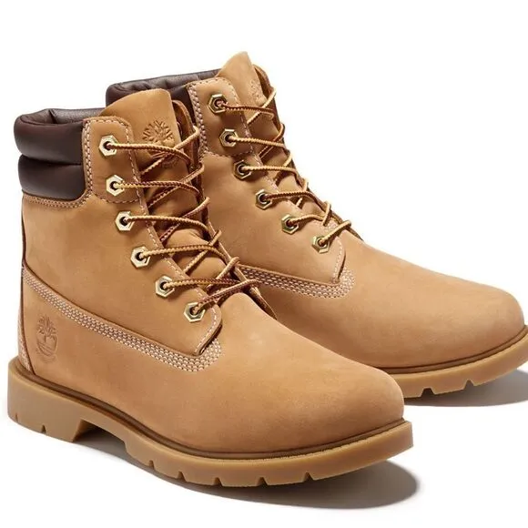 Women's Linden Wood Waterproof Lug Sole Boots Size 9.  B79