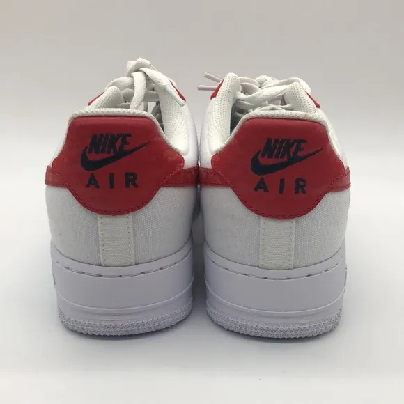 Women’s Nike Air Force 1 ‘07 LX Red/White DZ3638-900 NWOB size 10