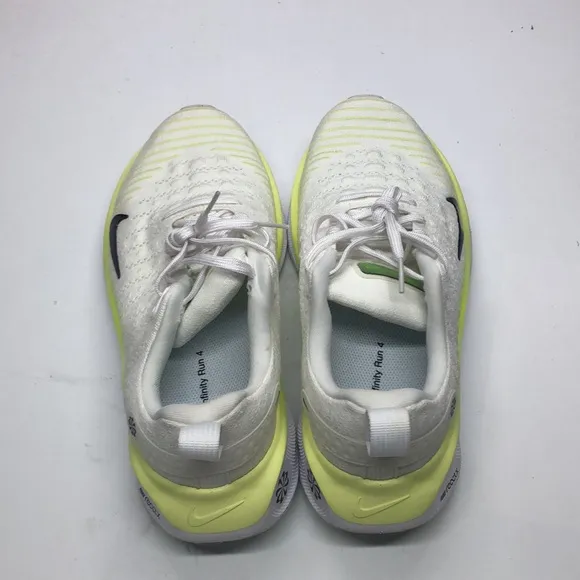 Women’s Nike React Infinity Run 4 WIDE White/Yellow FN0880-100 NWOB