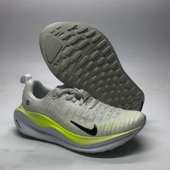 Women’s Nike React Infinity Run 4 WIDE White/Yellow FN0880-100 NWOB