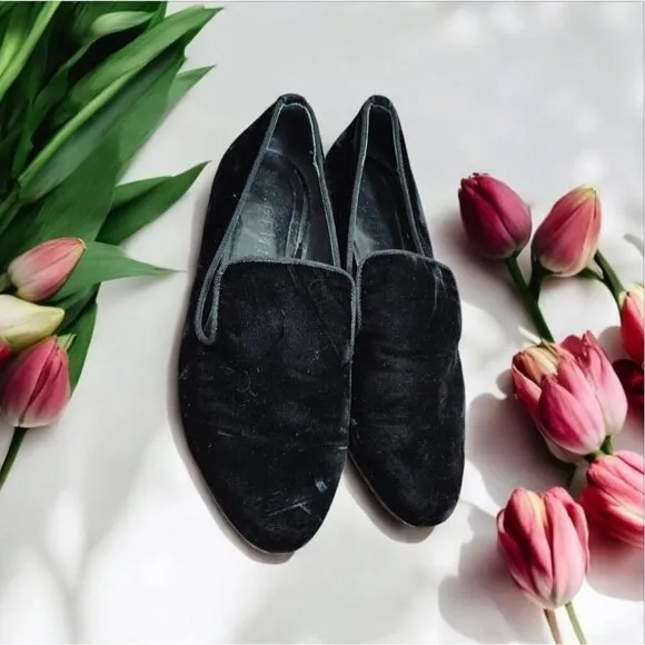 Women's Shoes, M. Gemi, Size US 7/ EU 37, The Parma, black velvet,