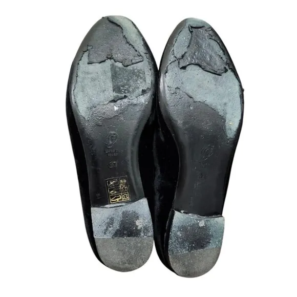 Women's Shoes, M. Gemi, Size US 7/ EU 37, The Parma, black velvet,
