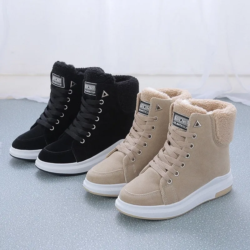 Women's winter boots with warm lining | water-repellent and non-slip