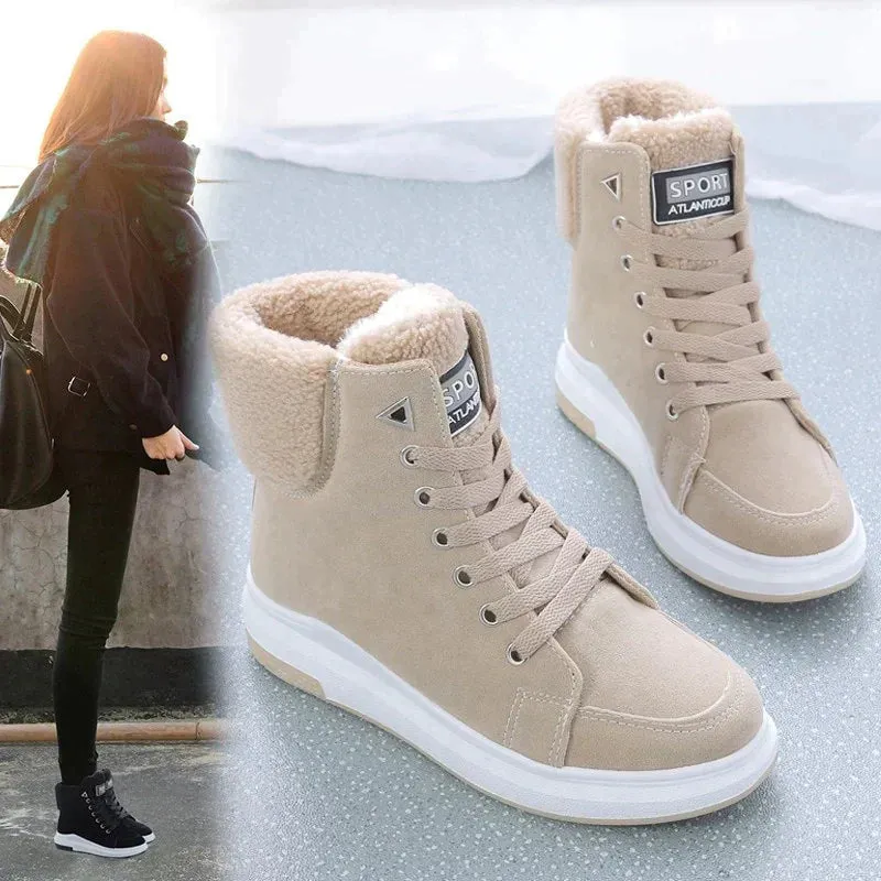 Women's winter boots with warm lining | water-repellent and non-slip
