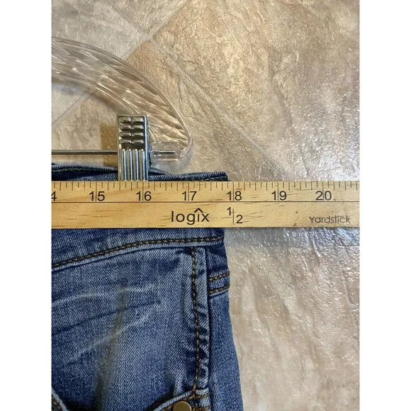 Wrangler Jeans Men's 35x32 Blue Slim Straight Retro Light Wash Low Rise