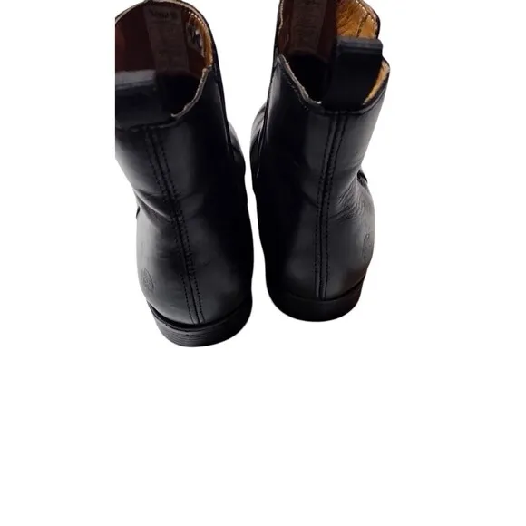 Xena Work Safety Boots Black Size 9.5 W Womans Oil Slip Resisting Steel Toe