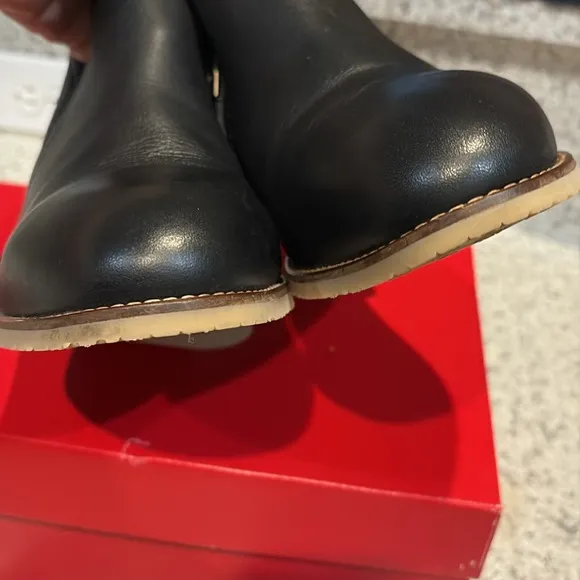 XENA Workwear Women's Black Leather GRAVITY WORK Boots -  Sz 7.5 or 38 EU