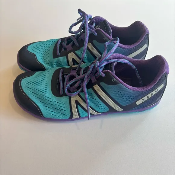 XERO SHOES Women’s Blue and Purple Size 10 EUC Barefoot Shoes