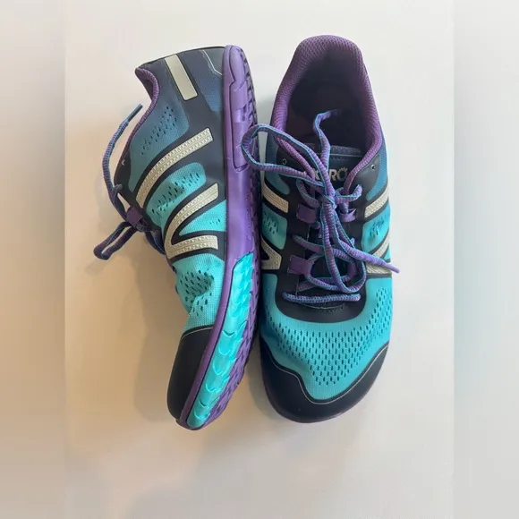 XERO SHOES Women’s Blue and Purple Size 10 EUC Barefoot Shoes