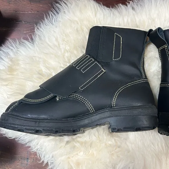 XPAN REALFLEX 8” work bolt black leather Canada made size 10 men’s