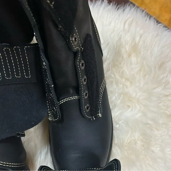 XPAN REALFLEX 8” work bolt black leather Canada made size 10 men’s