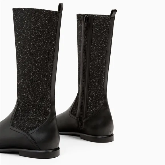 Zara girls sock style boots