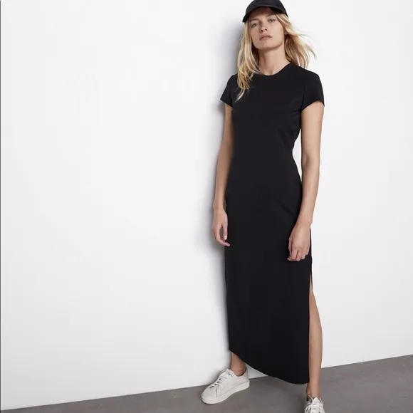 Zara Maxi Dress Midi Retro Archive Wool Long Limited Dress Wool Slit