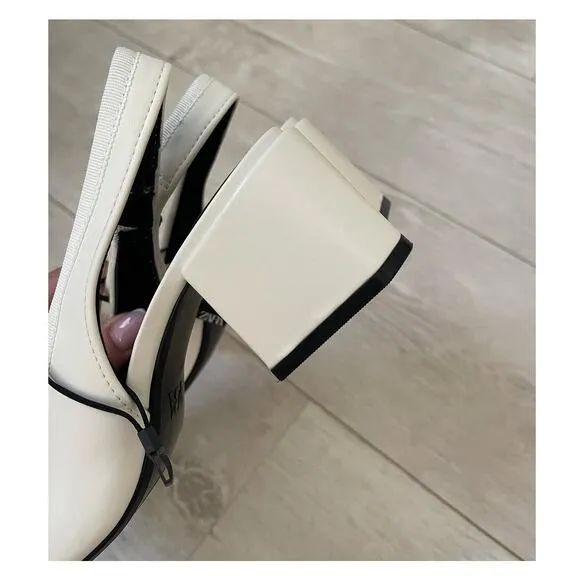 ZARA Rounded Toe Heels NWT
