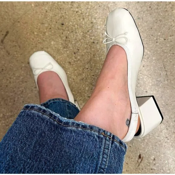 ZARA Rounded Toe Heels NWT