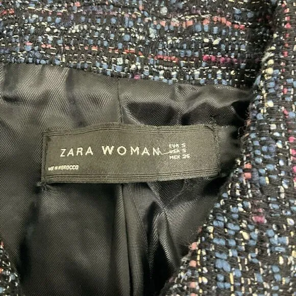 ZARA Women Tweed Blazer
