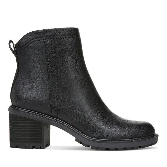 Zodiac Women's Black Greyson Lug-Sole Boots - New In Box- Size 8.5 - Reemoly